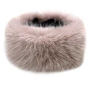 Faux Fur Headband For Women Warm Winter Earmuff Gift For Her Ski Outdoor Ear🧐